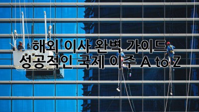 해외 이사 완벽 가이드 ✈️ 성공적인 국제 이주 A to Z